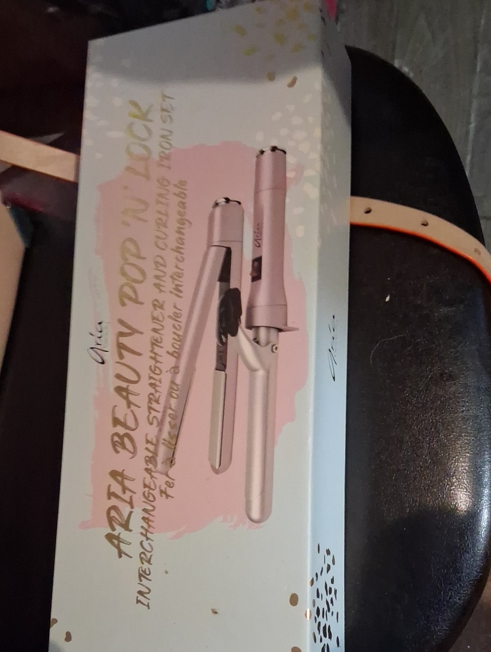 Aria Pink Interchangeable Styling Iron Set
